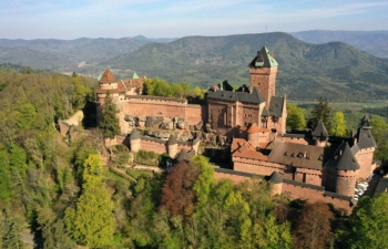 Maison alsacienne au château du Haut-Koenigsbourg