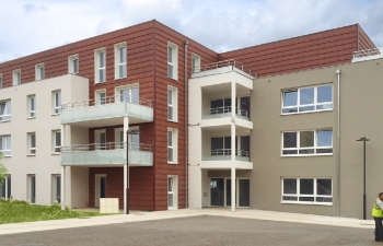 Construction d&rsquo;un ensemble de 5 bâtiments (89 logements) à Dorlisheim