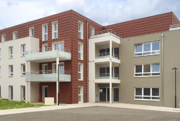 Construction d&rsquo;un ensemble de 5 bâtiments (89 logements) à Dorlisheim