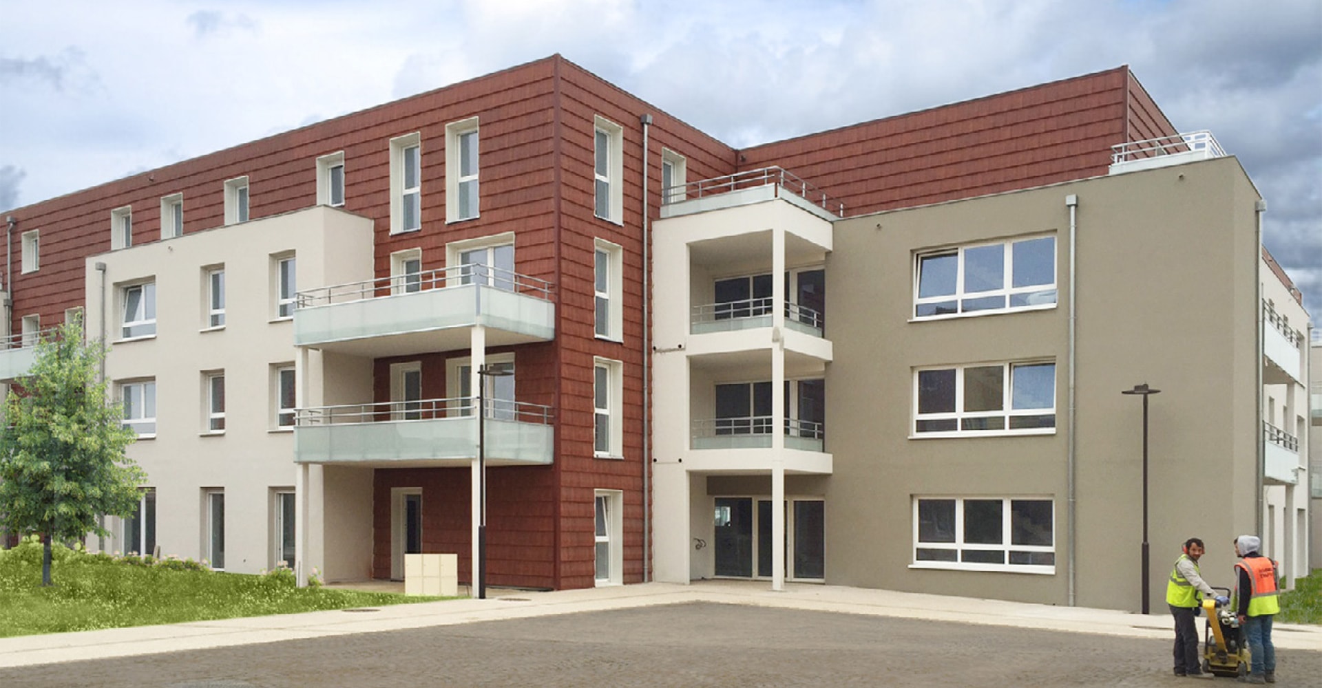 Construction d&rsquo;un ensemble de 5 bâtiments (89 logements) à Dorlisheim