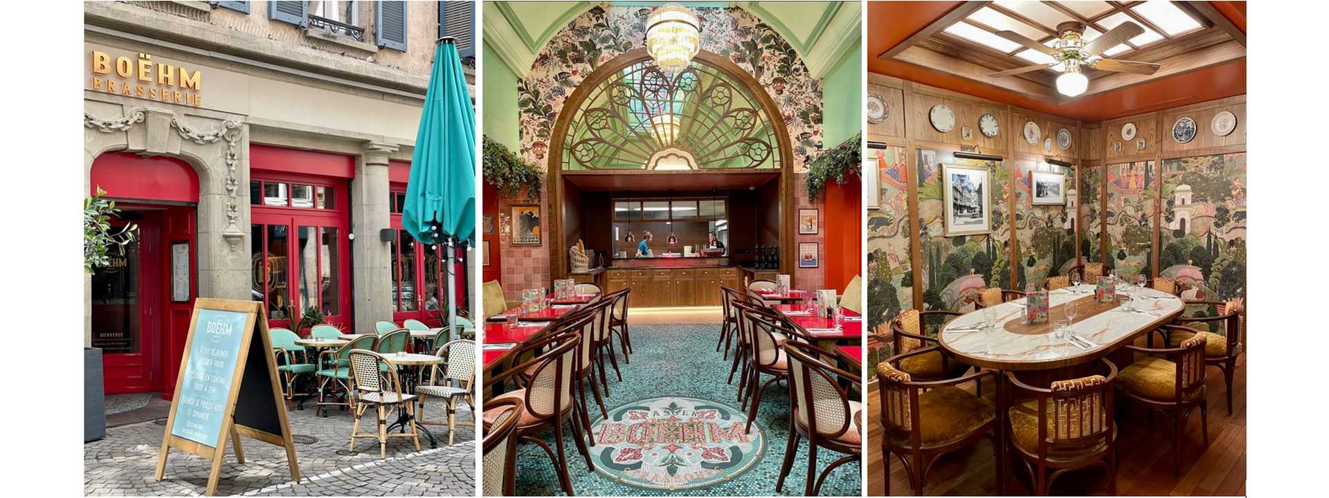 Rénovation du restaurant La chaîne D&rsquo;or / Brasserie Boëhm